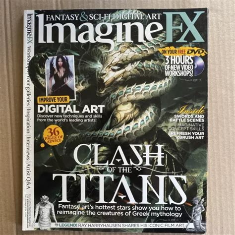 Imagine Fx Digital Art Magazine Fantasy Sci Fi Concept April With