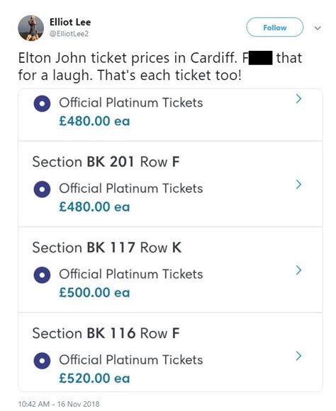 Elton John Fans Divided Over Farewell Tour Ticket Prices Express And Star