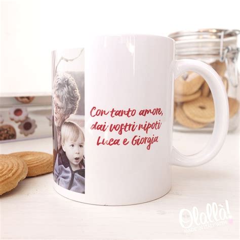 Tazza Personalizzata Con Nomi Foto E Dedica Idea Regalo Per I Nonni