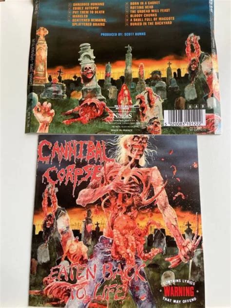 CANNIBAL CORPSE Eaten Back To Life 1990 CD EUR 7 00 PicClick IT