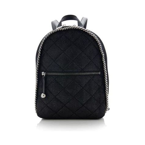 Pre Owned Stella Mccartney Quilted Falabella Mini Backpack Faux