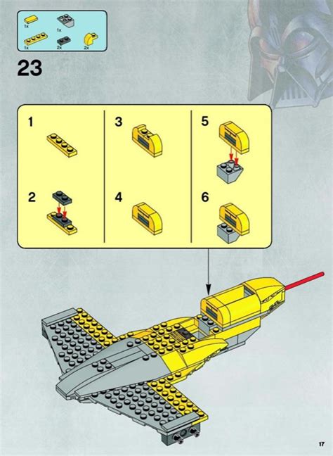 Lego Naboo N Starfighter With Vulture Droid Instructions Star