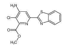 4 Amino 3 Cloro 6 2 Benztiazolil Piridin 2 Carboxilato De Metilo CAS