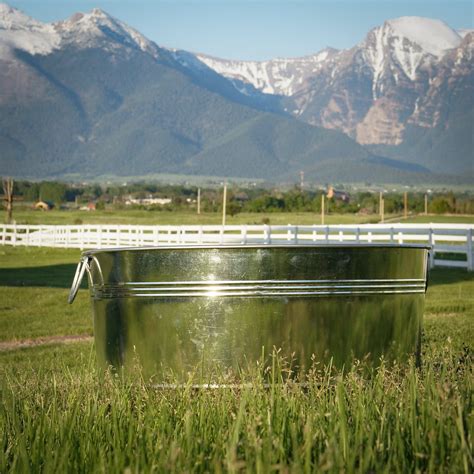 Galvanized Metal Tub - Large – Rugged Horizon