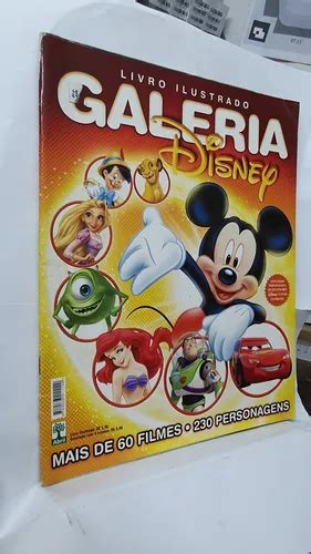 Álbum De Figurinhas Galeria Disney Livro Ilustrado MercadoLivre