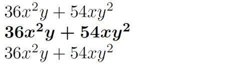 [tex Latex] How To Make This Equation Bold Math Solves Everything