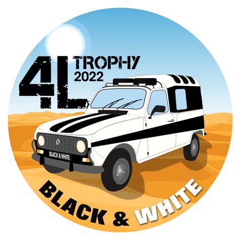 Cagnotte Black White L Trophy Leetchi