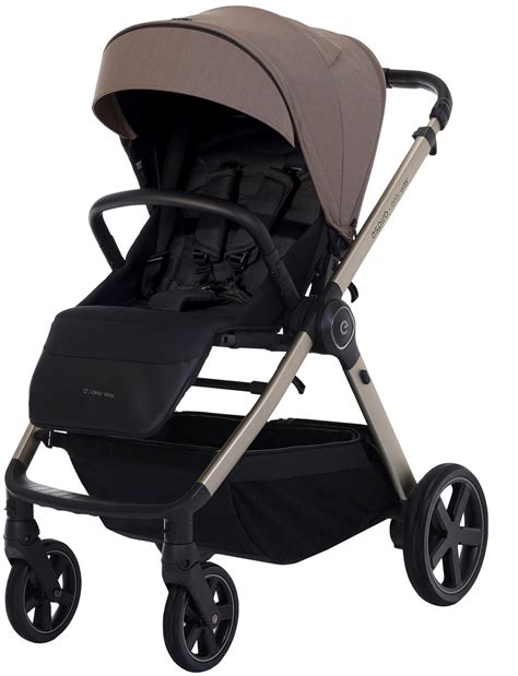 Espiro Only Way miejski wózek spacerowy z dużymi kołami 408 Nude