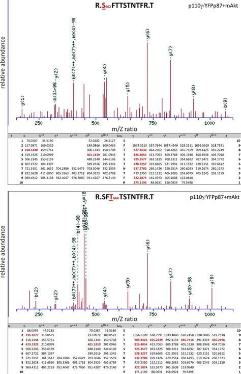 Identification Of Akt Phosphorylation Sites On P By Mass