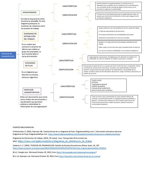Tecnicas De Organizacion Pdf Informática