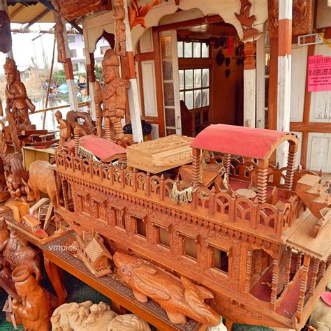 Kashmir Tales Walnut Wood Carving