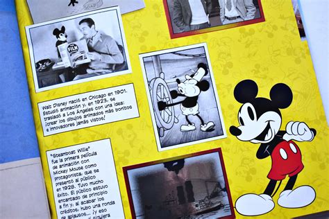 Mickey Mouse Sticker Story 90 Años Panini 2019 Álbum Completo