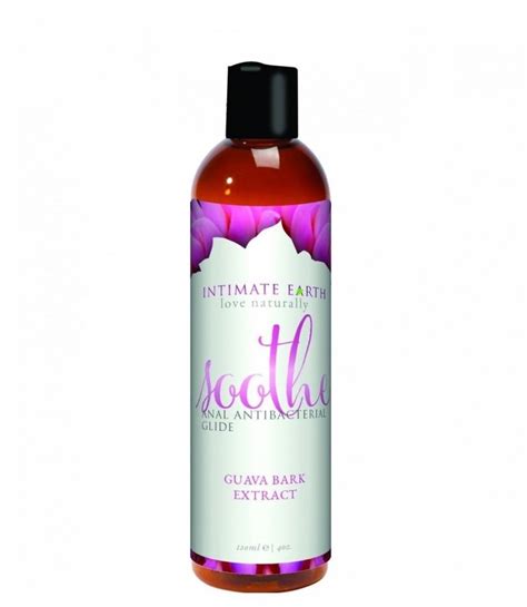 Intimate Earth Soothe Anal Anti Bacterial Lubricant 120 Ml