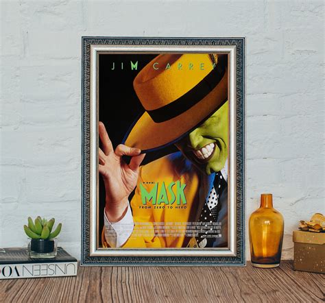 The Mask 1994 Movie Poster Jim Carrey Classic Vintage Movie - Etsy