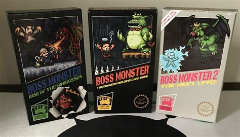 Boss Monster Board Game Review Become The Monster Nerds On Earth