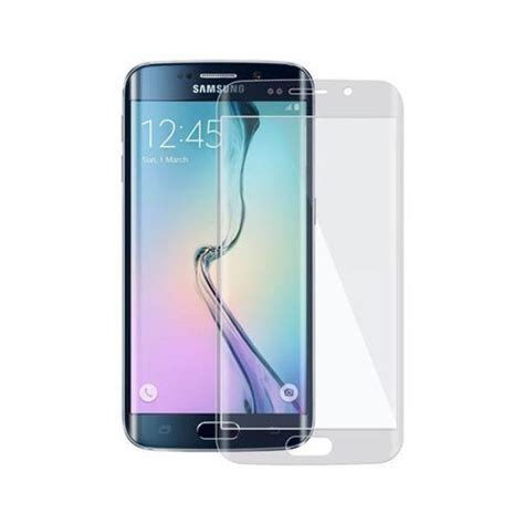 Protège écran En Verre Trempé Pour Galaxy S6 Edge Translucide