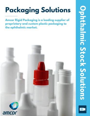 Amcor Rigid Packaging Ophthalmic Stock Packaging Solutions By Amcor