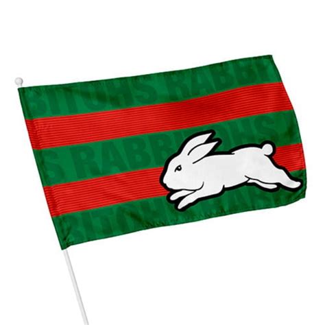 Licensed Nrl Team Kids Pole Game Day Flag Banner