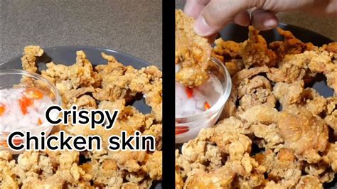 CRISPY CHICKEN SKIN RECIPE HOW TO MAKE CHICKEN SKIN Panlasang Pinoy