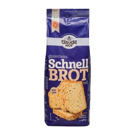 Bauckhof Bio Schnell Brot Hell Glutenfreie Backmischung Bei Nu