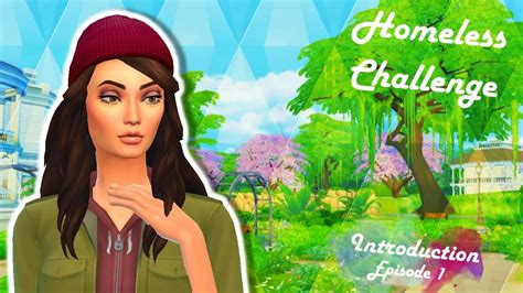 Homeless Challenge L Sims 4 L Episode 1 Youtube