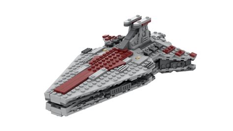 Lego Moc Venator Class Cruiser Midi Scale By Bad To The Brick Rebrickable Build With Lego