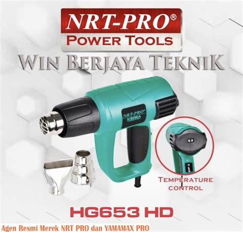 Hot Air Gun Mesin Heat Gun Alat Pemanas Listrik NRT PRO Type HG HD Lazada Indonesia