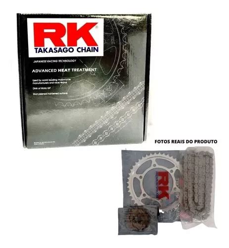 Kit Relação Rk Yamaha Mt07 Mt 07 Mt 07 2014 A 2021 Original