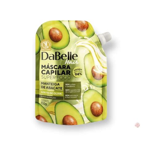 Dabelle Super Food M Scara Manteiga Abacate E Azeite Oliva G