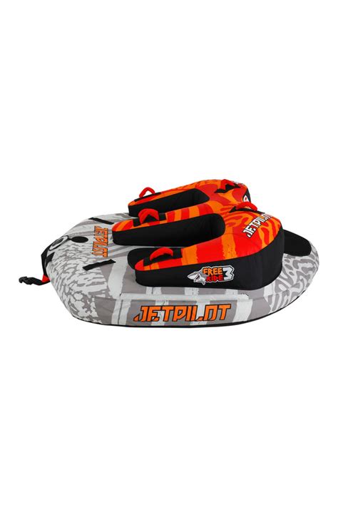 Jetpilot Freeride 3 Person Towable Tube Greyorange