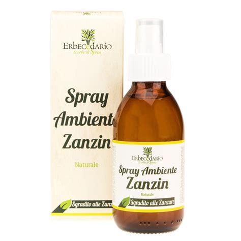 Spray Antizanzare Naturale Per Ambienti Casa Con Oli Essenziali