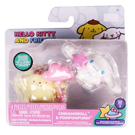 Sanrio Figurines De Cinnamoroll And Pompompurin Hello Kitty And Friends 2