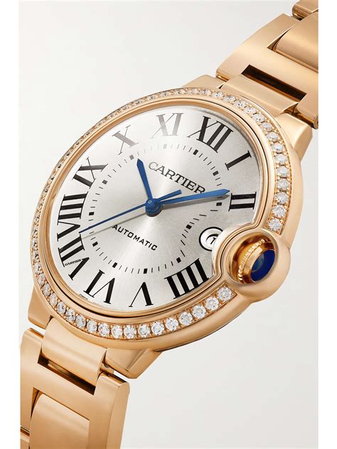 CARTIER Ballon Bleu De Cartier Automatic 40mm 18 Karat Pink Gold And