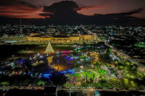 Natal Porto Luz 2022 no Parque da Cidade emnencanta população de Porto