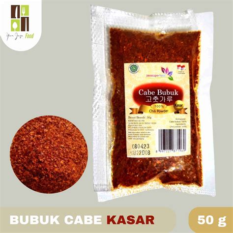 Jual Bubuk Cabe Kasar Chili Powder Korea G Kemasan Plastik Shopee