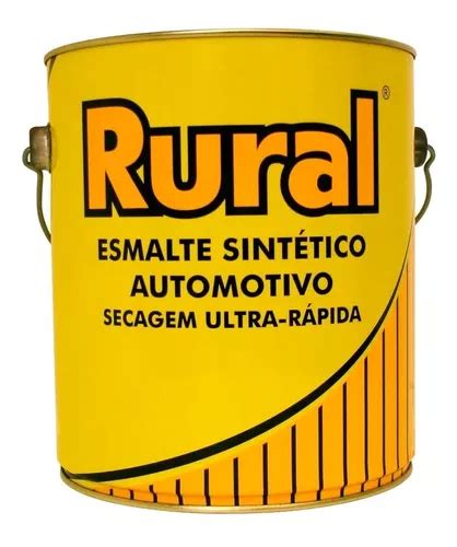 Tinta Automotiva Sint Tica Amarelo Caterpillar Litros