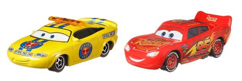 Disneypixar Cars Charlie Checker And Lightning Mcqueen 2 Pack Storytelling Toy