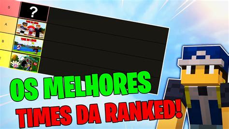 OS MELHORES TIMES DA RANQUEADA UBERS NO PIXELMON BRASIL YouTube