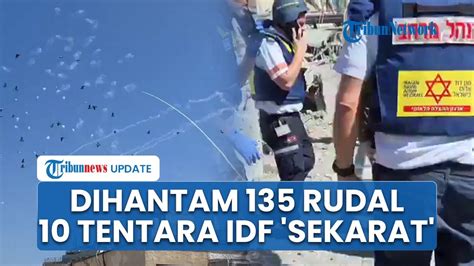 Hizbullah Murka Tembakkan Rudal Dan Roket Ke Israel Guncang Haifa