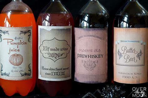 Harry Potter Soda Labels Eighteen25