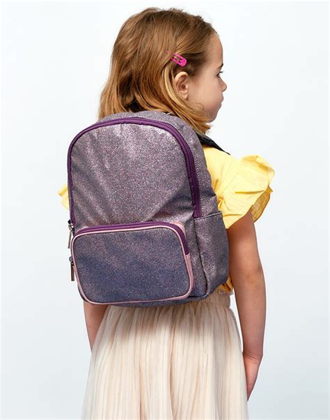 Petit sac à dos maternelle Paillette Violet