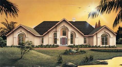 Mediterranean Style House Plan 3 Beds 25 Baths 3814 Sqft Plan 57