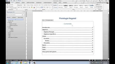 C Mo Crear Tablas De Contenido Autom Ticas En Word Youtube
