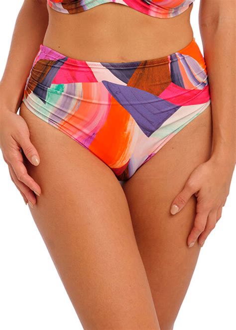 Fantasie Swim Fs Aguada Beach High Waist Bikini Brief Sunrise