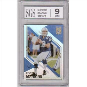 Graded Mint Peyton Manning Donruss Elite Card Property Room