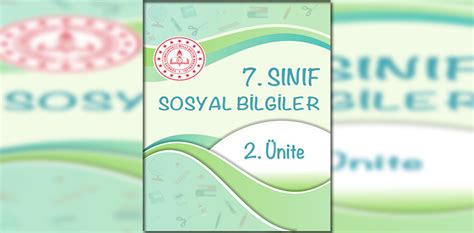 7 Sınıf Sosyal Bilgiler Beceri Temelli Testler 2 Ünite Cevapları