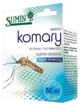 Płyn przeciwko komarom Sumin 1 2 kg 50 ml porównaj ceny Allegro pl