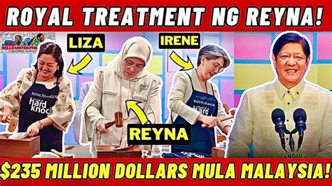 Fl Liza At Irene May Royal Treatment Pbbm Nakakuha Ng Million