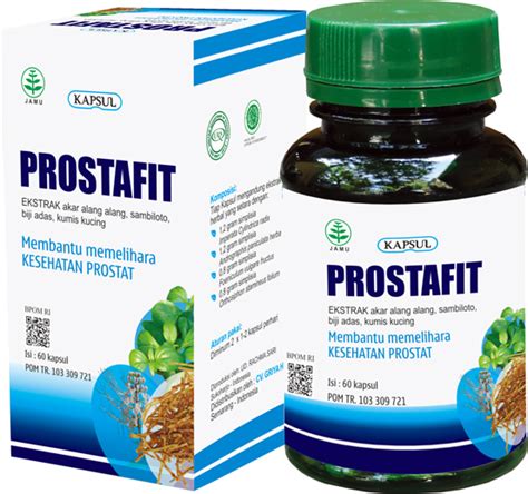 Prostafit Herbal Prostat Prostafit Memelihara Kesehatan Prostat Dan Mengobati Pembengkaan