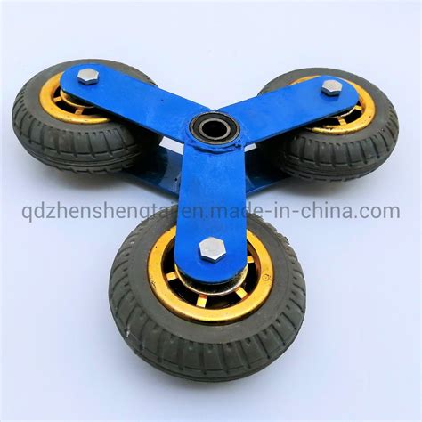 Universal Wheel Small Trolley Wheel Climbing Wheel Gold Rubber Wheel